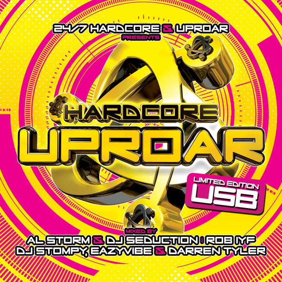 Various Artists - Hardcore Uproar [USB credit card set in a tray in CD digipak packaging]