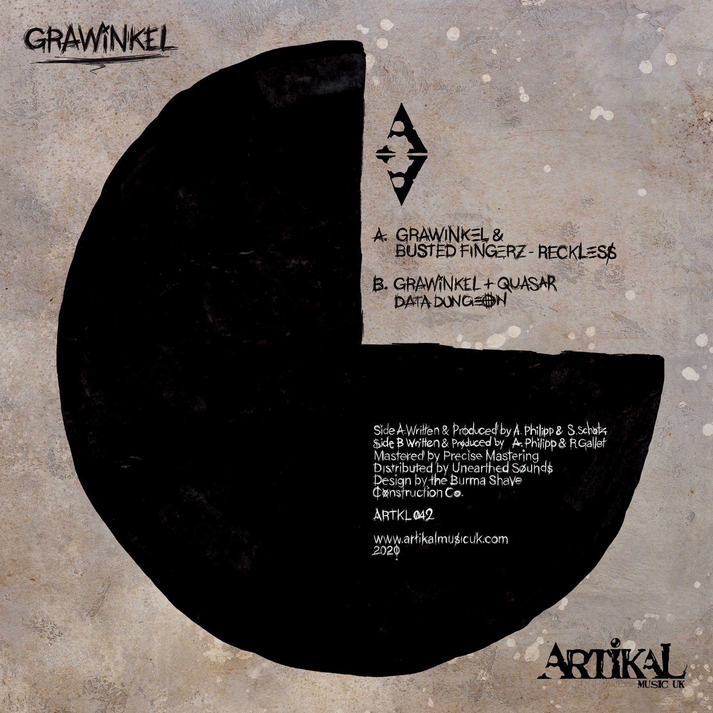 Grawinkel, Busted Fingerz & Quasar - Reckless