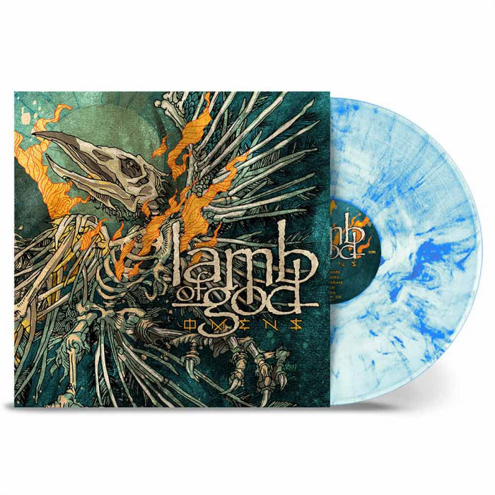 Lamb Of God - Omens (Marbled White & Sky Blue in Gatefold)