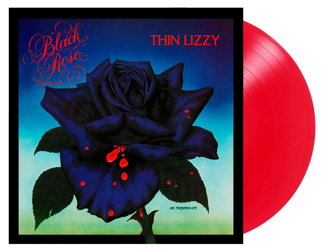 THIN LIZZY - BLACK ROSE - A ROCK LEGEND (Red Vinyl) – Horizons Music THIN LIZZY - BLACK ROSE - A ROCK LEGEND (Red Vinyl) – Horizons Music