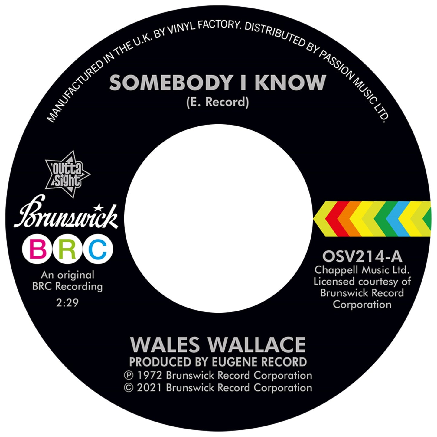 WALES WALLACE – Somebody I Know / WALTER JACKSON – Let Me Come Back