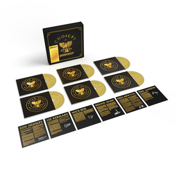 Uriah Heep - Choices [6CD Clamshell + 6x artcards]