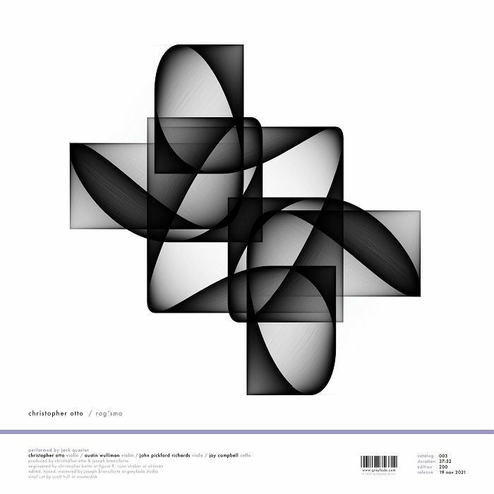Christopher OTTO / JACK QUARTET - Rag'sma