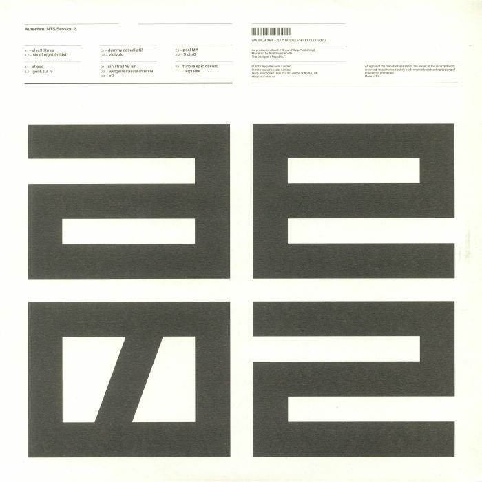 AUTECHRE - NTS SESSION 2