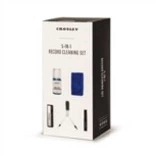CROSLEY - 5 In 1 Record Cleaning Set (Black)