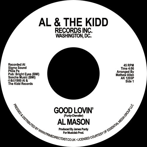AL MASON - Good Lovin’/We Still Could Be Together