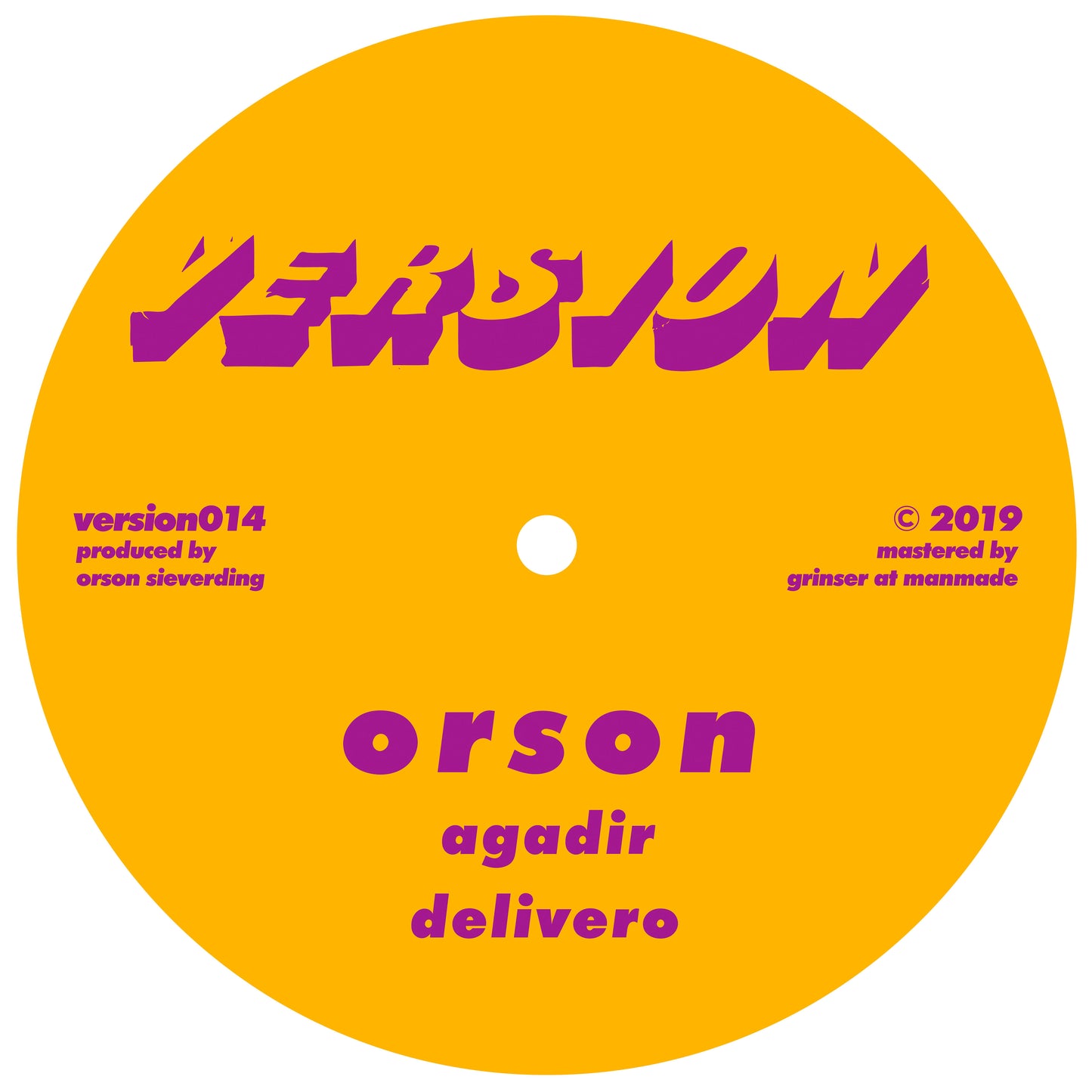 Orson - Delivero EP