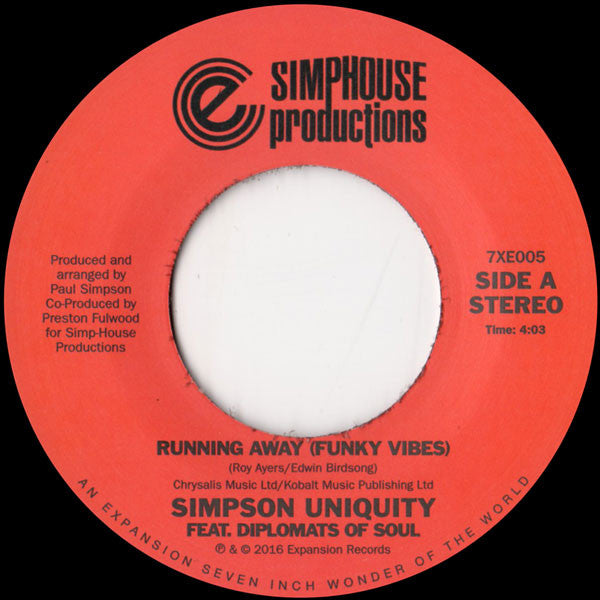 SIMPSON UNIQUITY - Running Away