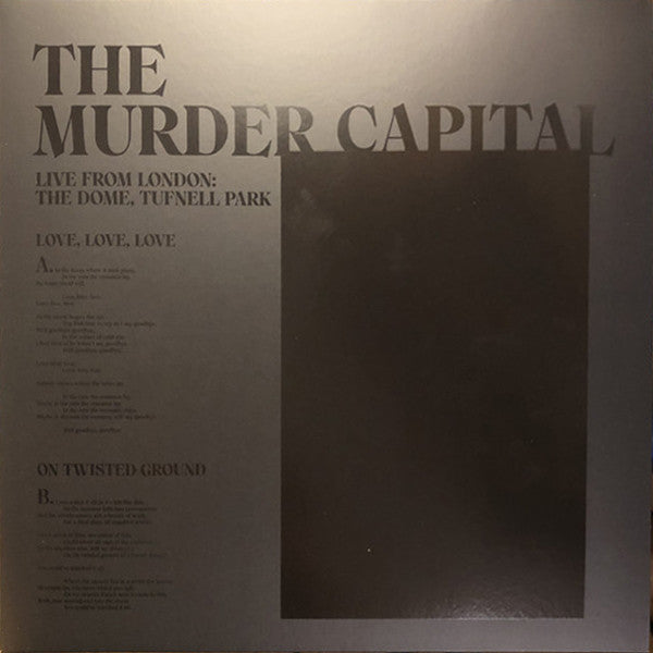 Murder Capital - Live From London (Limited Edition 12Inch)