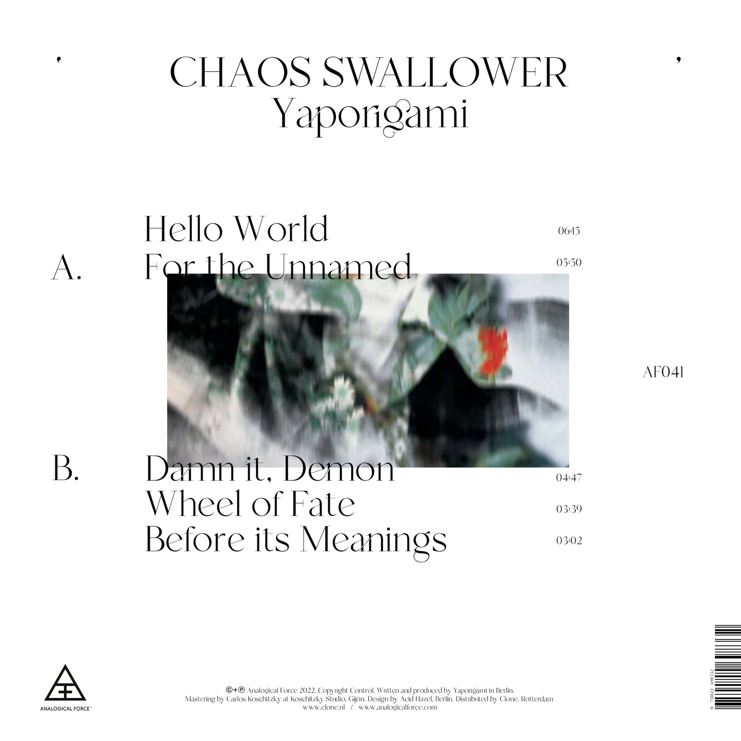 Yaporigami - Chaos Swallower EP