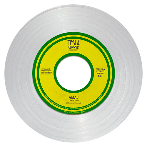 AMAJ (King of Nu Soul, from North Carolina) - Our Love (Alberto's Groove) / High Life (Vocal) [Clear Vinyl]
