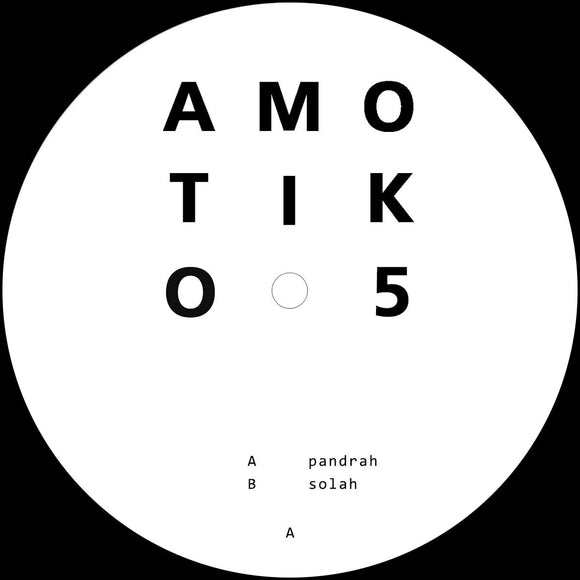 Amotik - AMOTIK 005 [black vinyl repress]