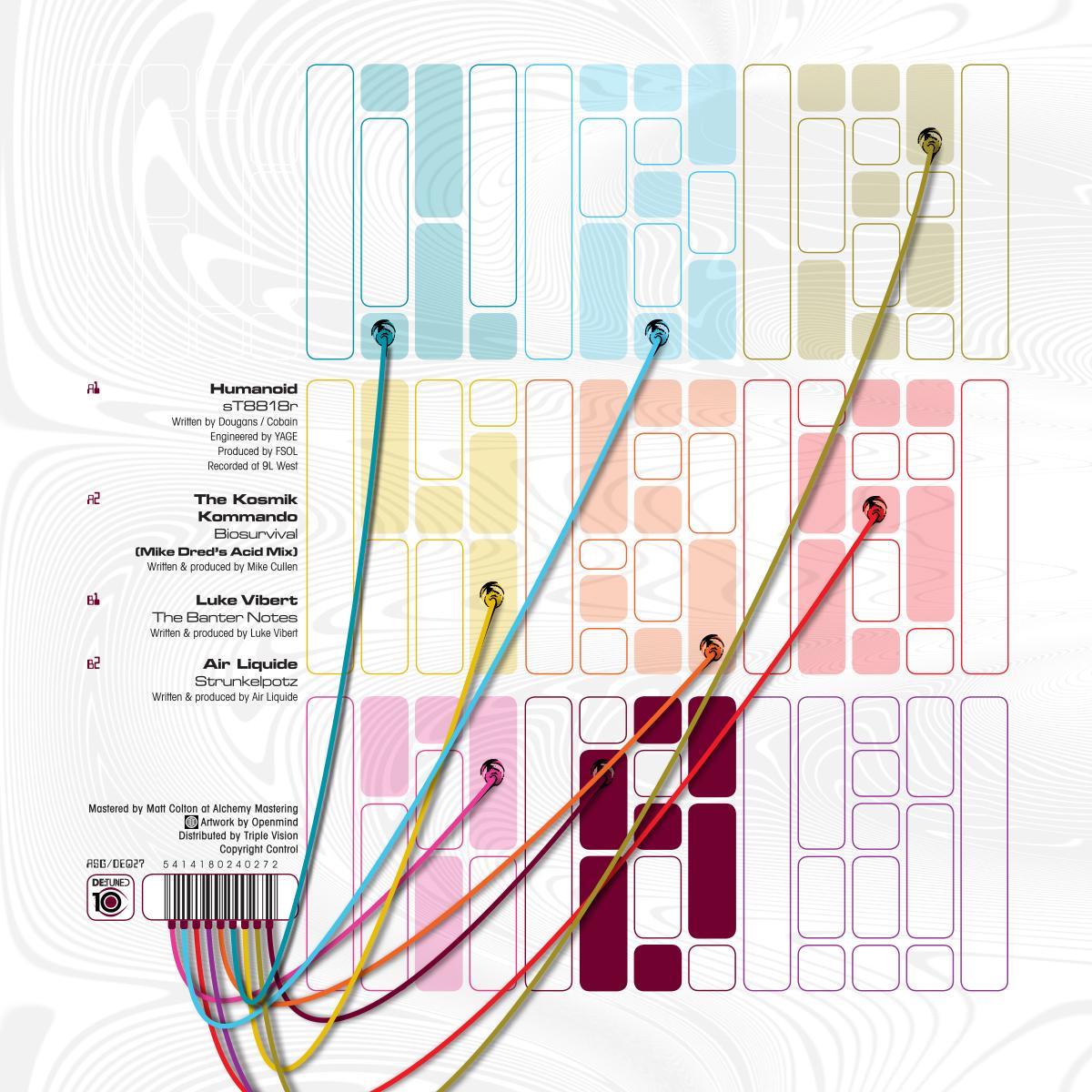 Humanoid / The Kosmik Kommando / Luke Vibert / Air Liquide - DE:1008