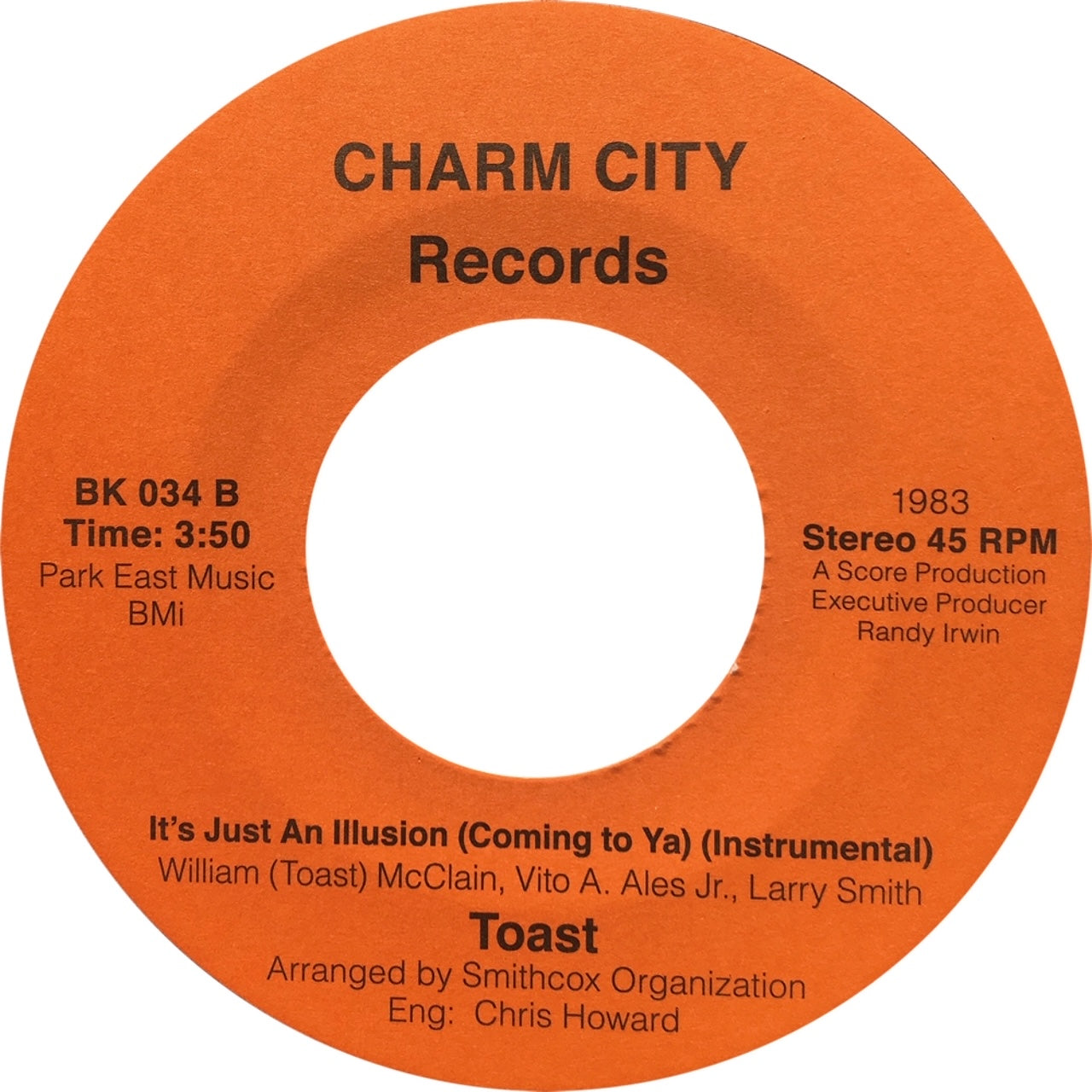 TOAST - ITS JUST AN ILLUSION (ONE PER PERSON)