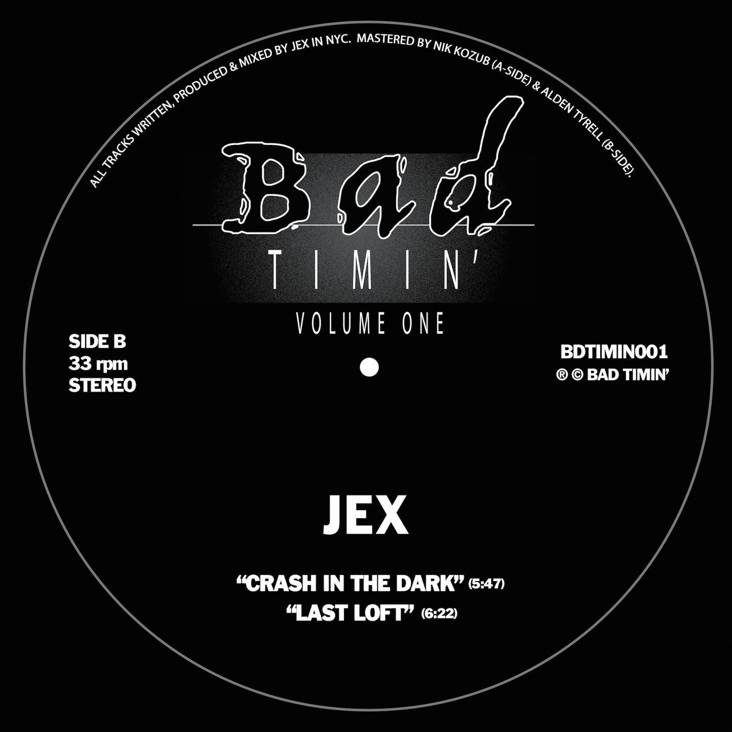 Jex Opolis - Bad Timin' Vol. 1