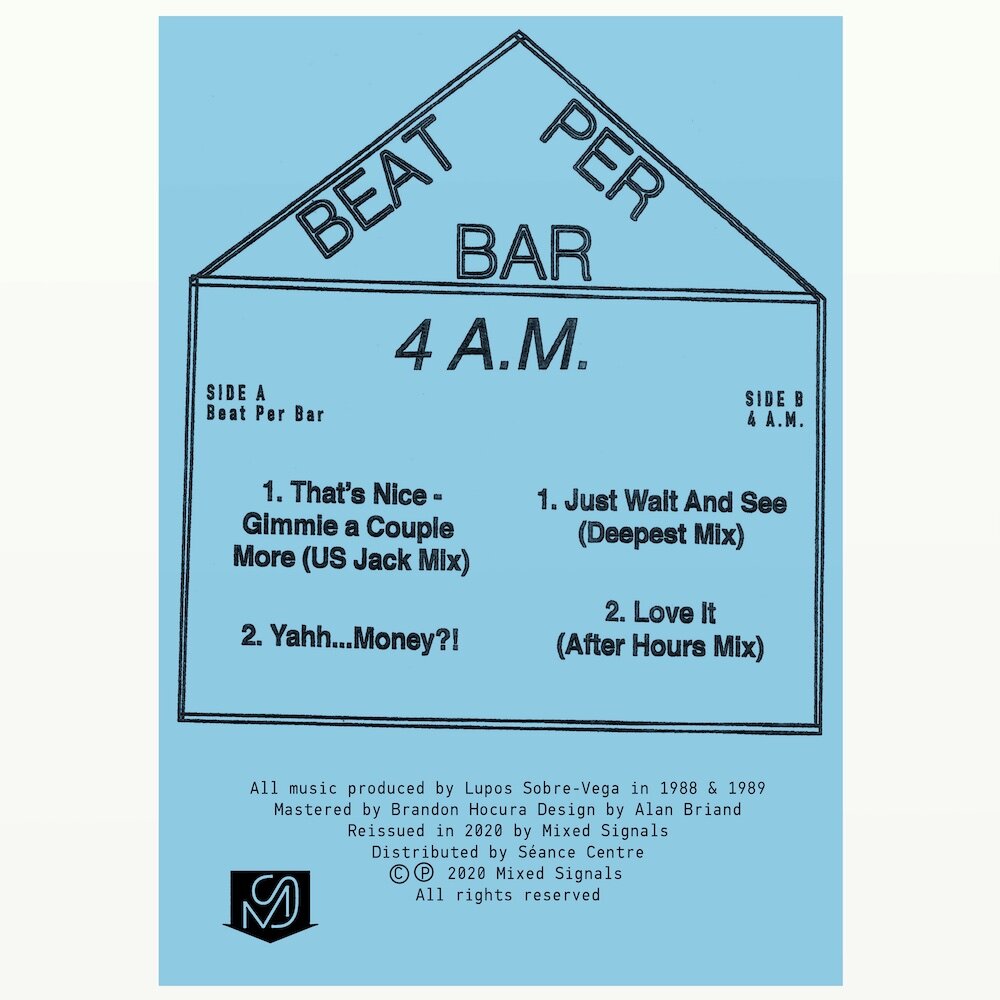 BEAT PER BAR / 4 A.M. - S/T