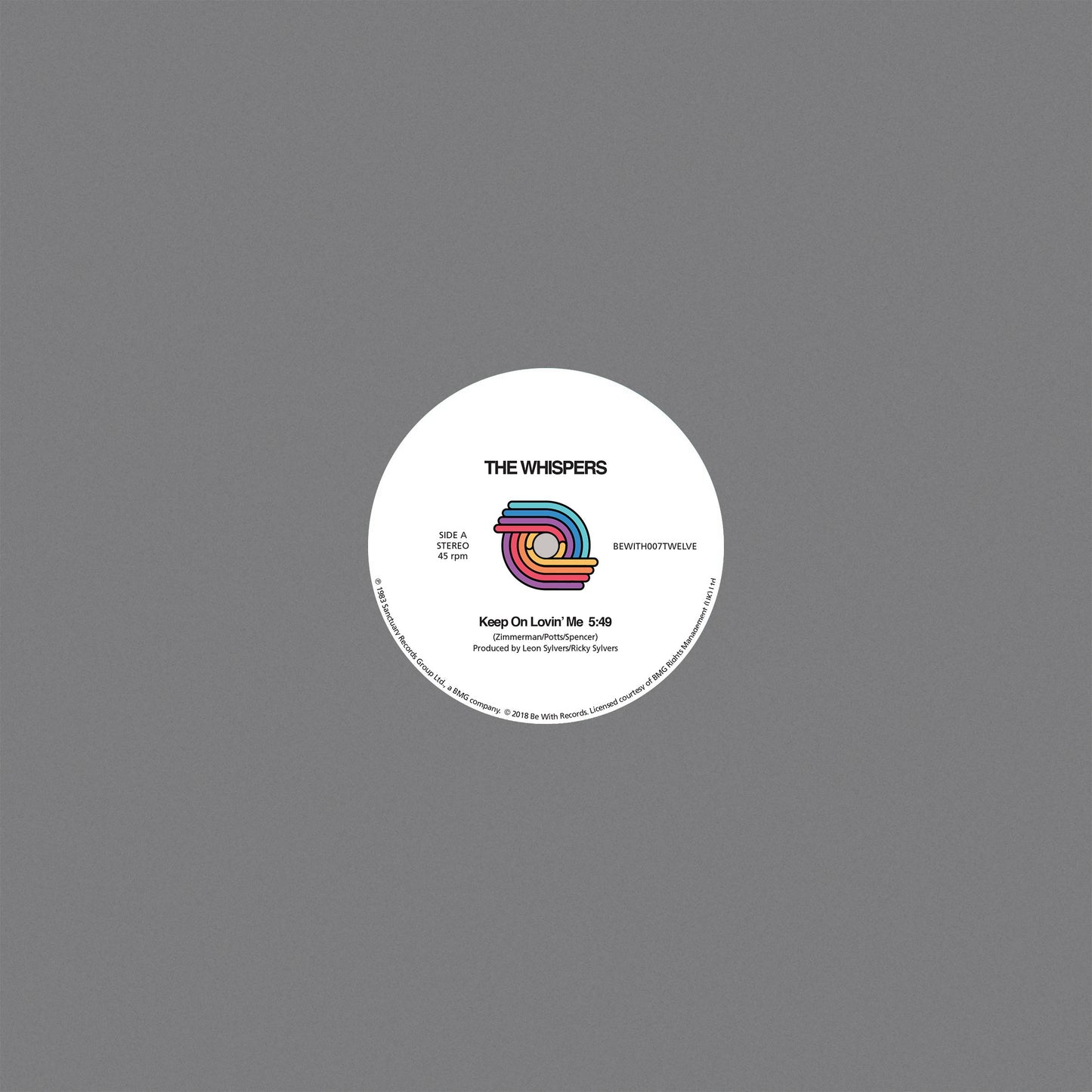 The Whispers - Keep On Lovin' Me / Turn Me Out