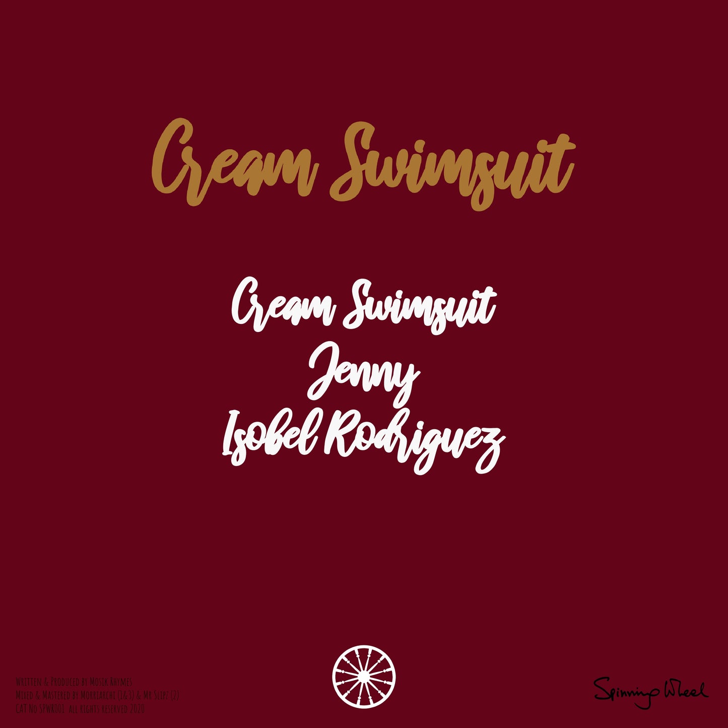 Mosick Rhymes - Cream Swimsuit