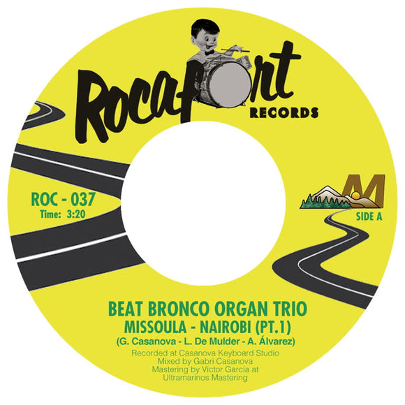 Beat Bronco Organ Trio - Missoula-Nairobi, Pt 1 & 2