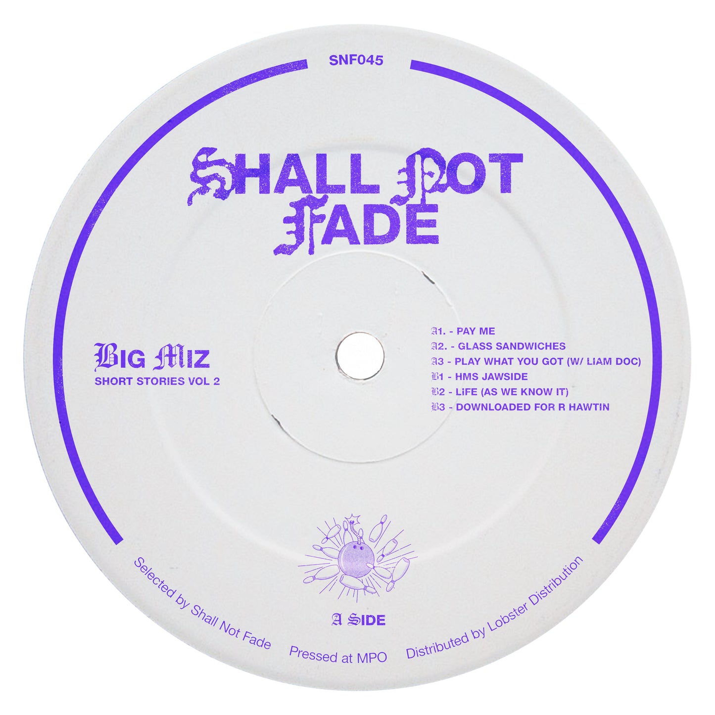 Big Miz - Short Stories Vol2 EP