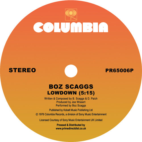 Boz Scaggs - Lowdown / JoJo / What Can I Say [Repress]