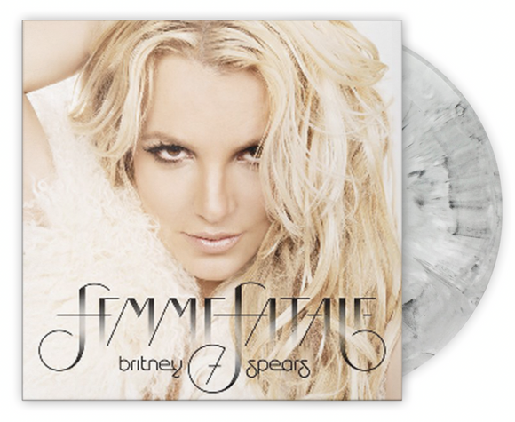 Britney Spears - Femme Fatale [Light Grey Marble LP] (ONE PER PERSON)