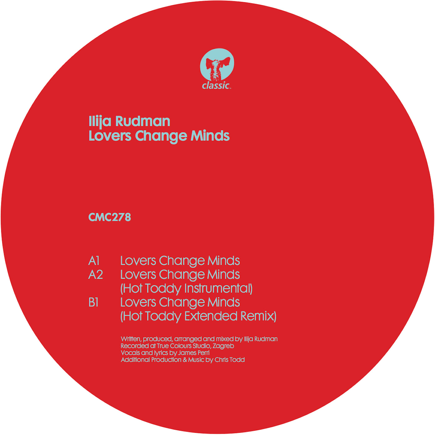 ILIJA RUDMAN - LOVERS CHANGE MINDS (INC. HOT TODDY REMIXES)
