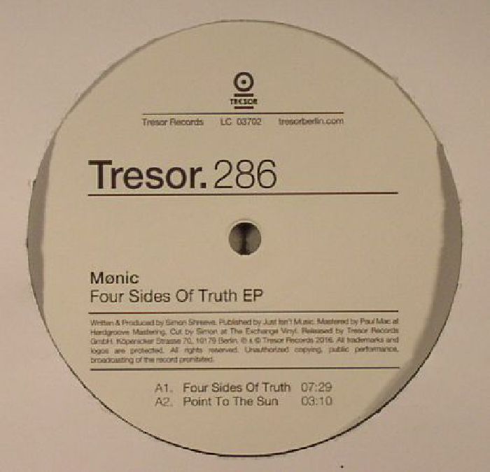 MONIC - Four Sides Of Truth EP