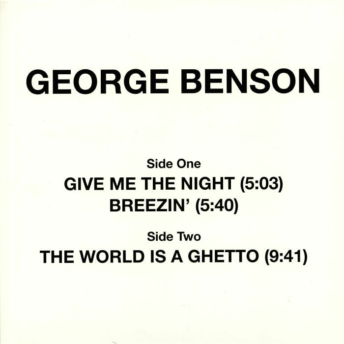 George BENSON - Give Me The Night (reissue)