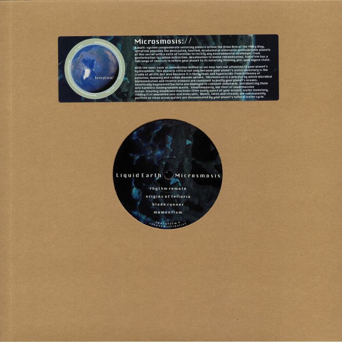 LIQUID EARTH - Microsmosis (12" repress) (ONE PER PERSON)