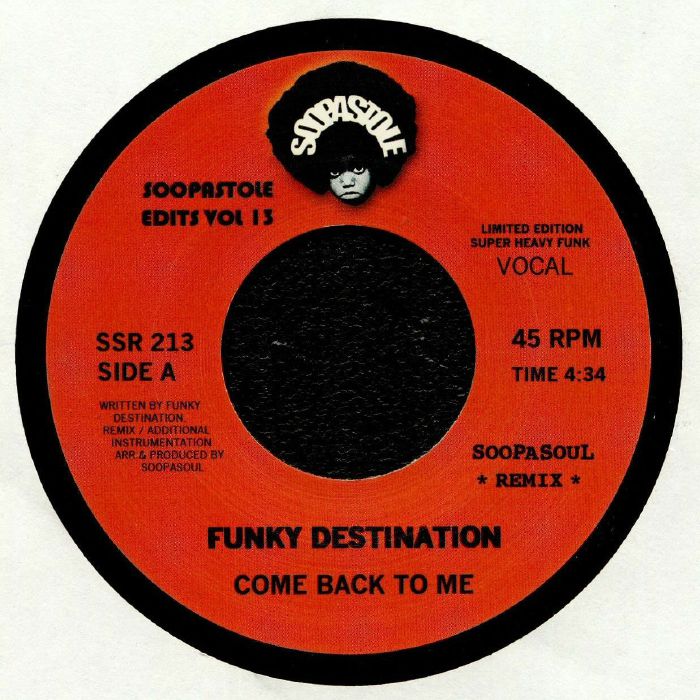 FUNKY DESTINATION - Come Back To Me
