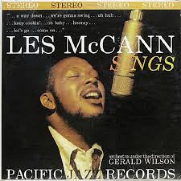 LES MCCANN SINGS - Orchestra arranged & directed by Geral Wilson