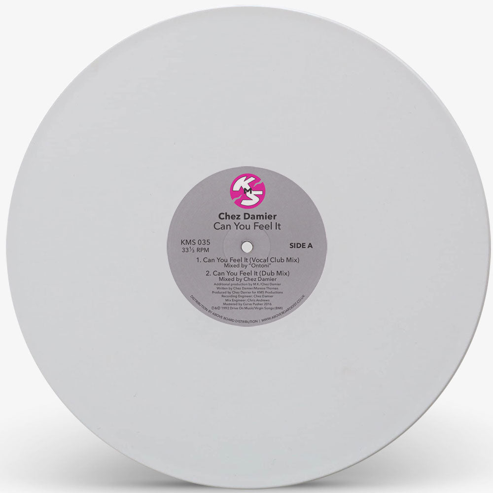 Chez Damier - Can U Feel It? (White Vinyl Repress)