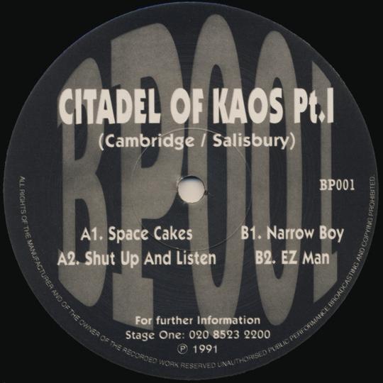 Citadel Of Kaos - Part I (1 per person)