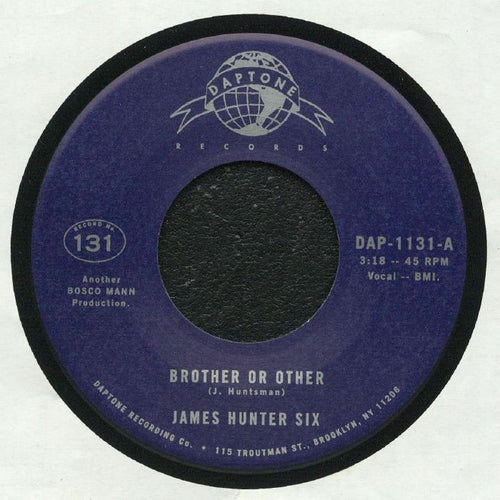 JAMES HUNTER SIX - Brother Or Other