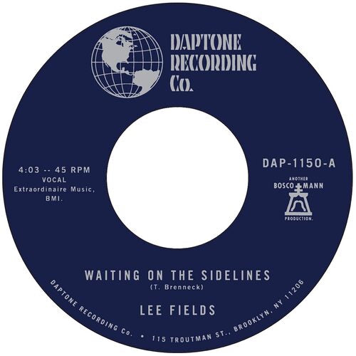 LEE FIELDS - WAITING ON THE SIDELINES b/w YOU CAN COUNT ON ME