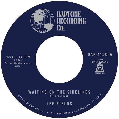 LEE FIELDS - WAITING ON THE  SIDELINES b/w YOU CAN COUNT ON ME