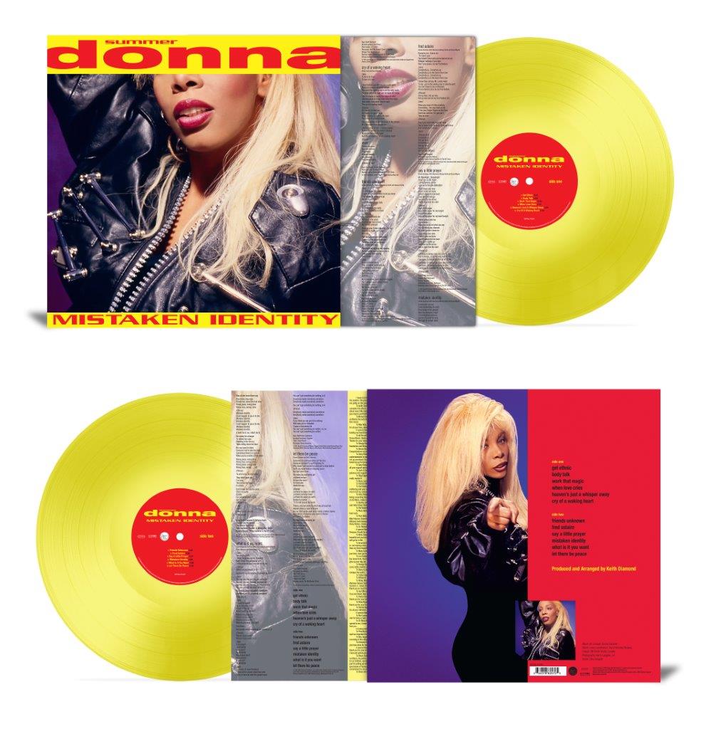 Donna Summer Mistaken Identity (180g Translucent Yellow)