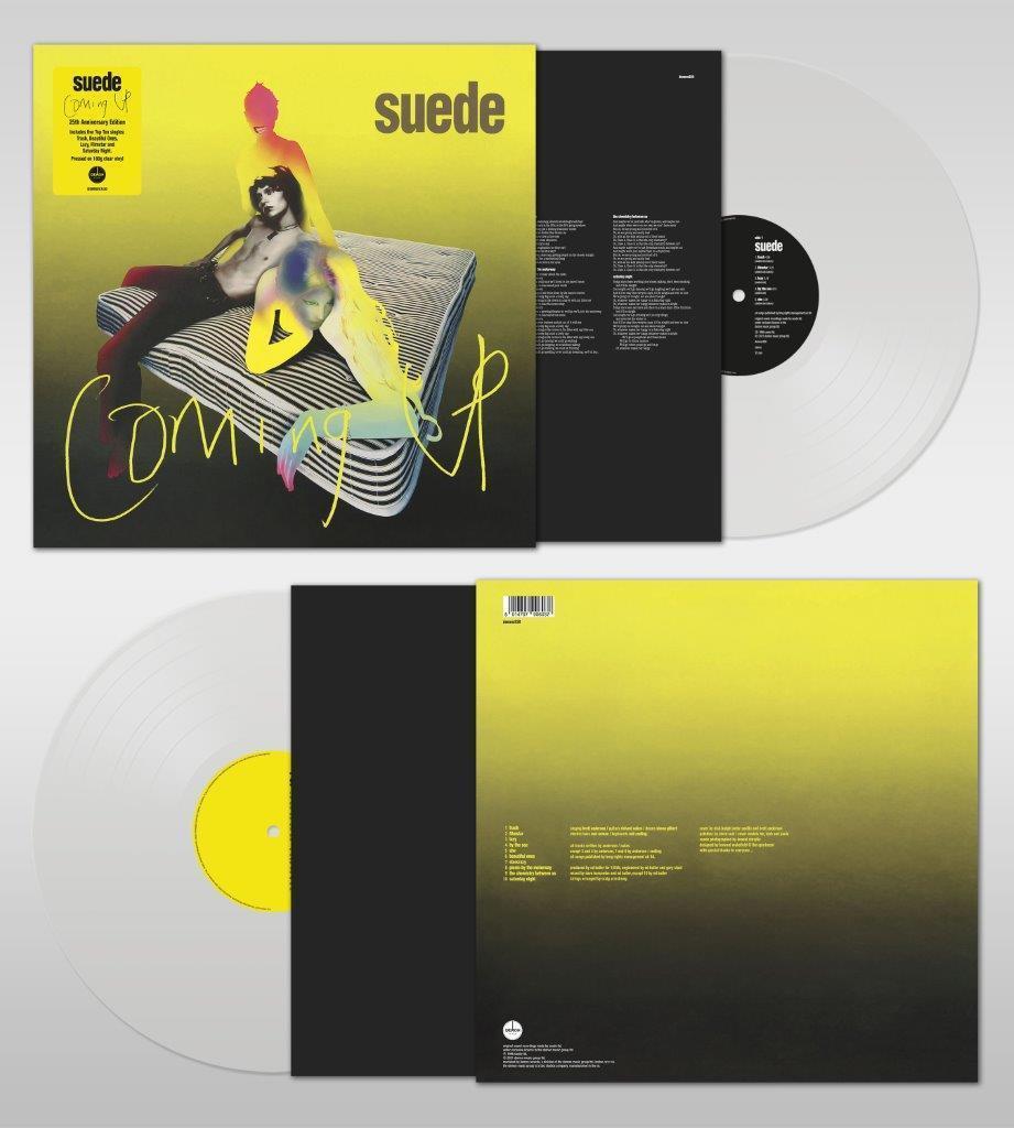 Suede - Coming Up (25th Anniversary Edition) 180g Clear Vinyl