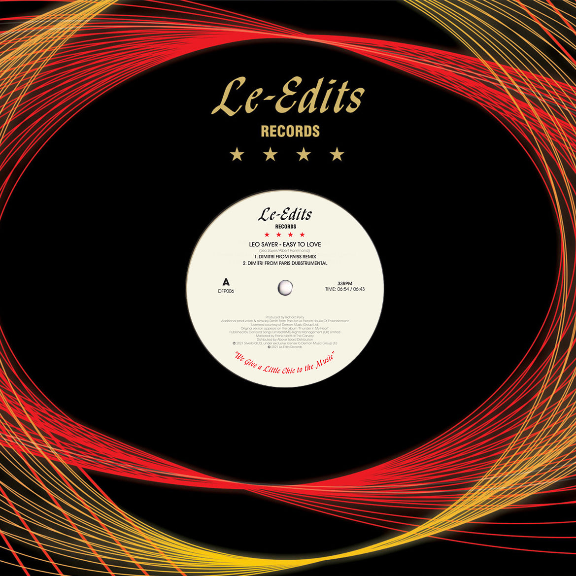 Leo Sayer / Average White Band - Easy To Love / Let's Go Round Again (Dimitri From Paris Remixes)