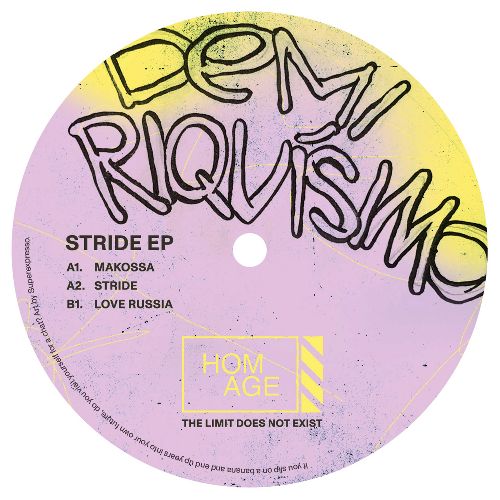 DEMI RIQUíSIMO - Stride EP