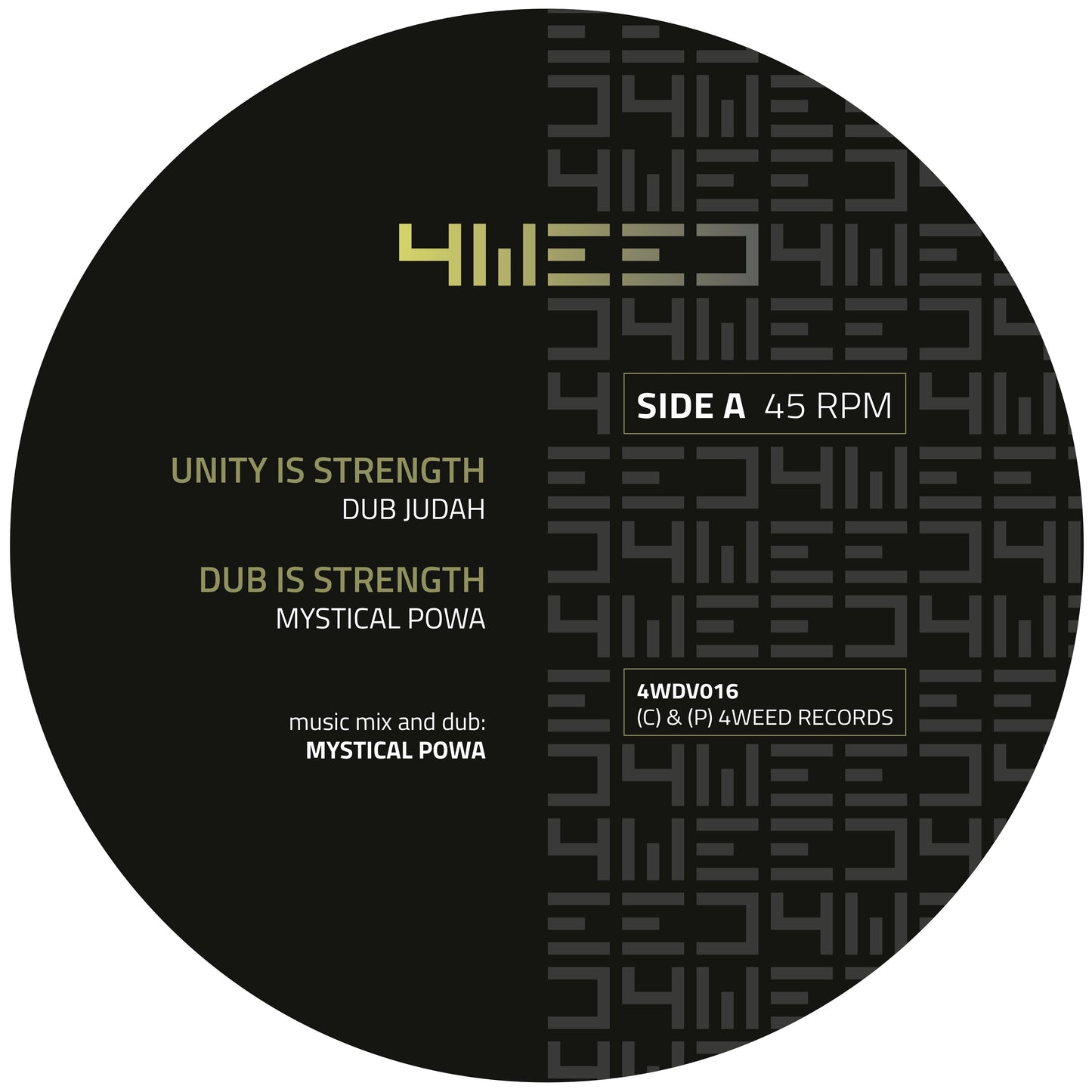 Dub Judah & Mystical Powa - Unity Is Strength