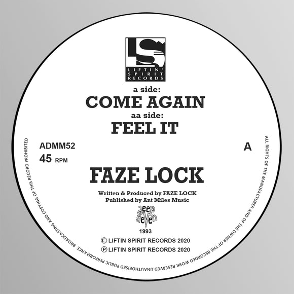 Faze Lock - 'Come Again' and 'Feel It' (1993)