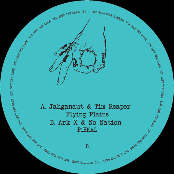 Jahganaut & Tim Reaper / Arx X & No Nation - Flying Plains / PiHKAL 12''