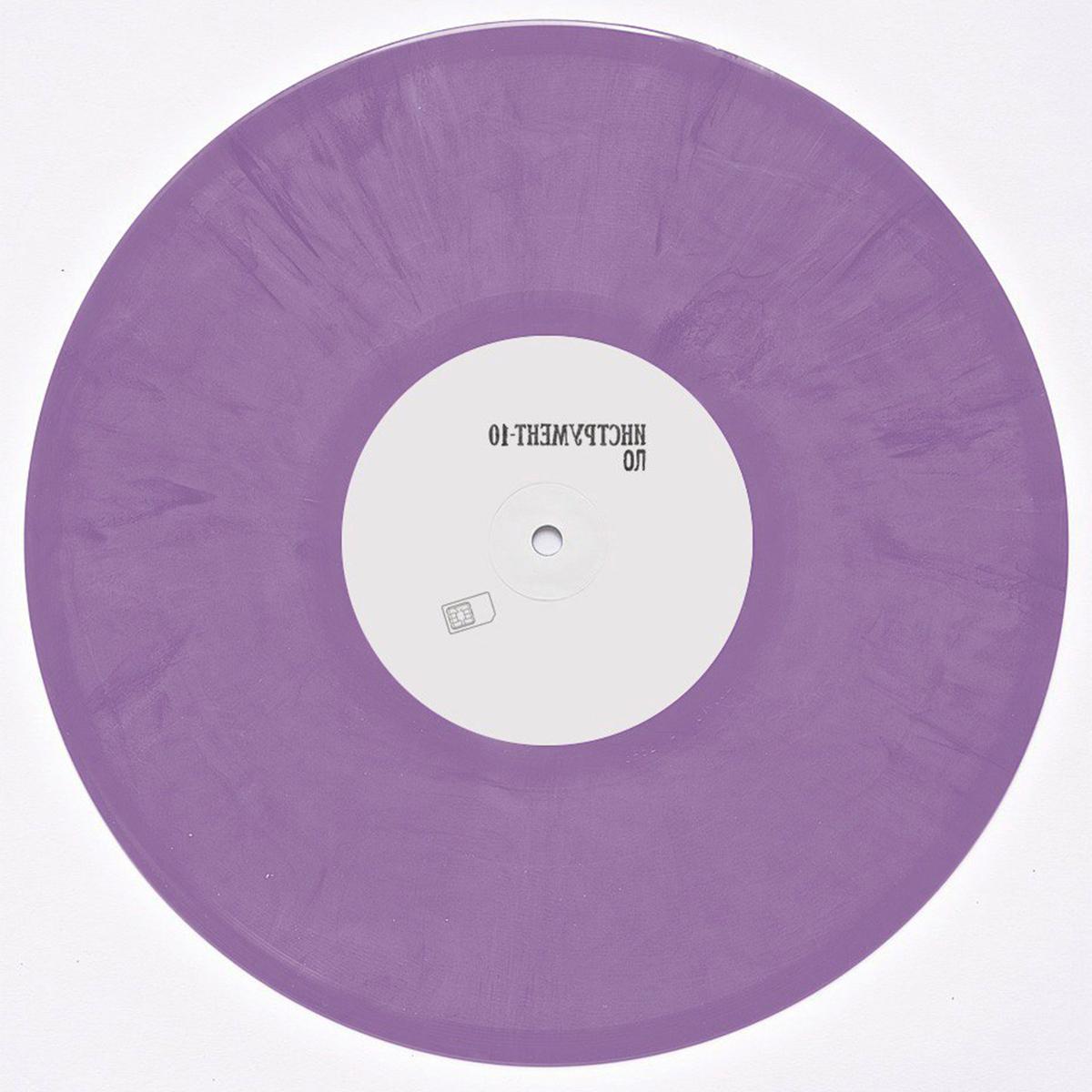 OL - SORM (hand-stamped gold & purple vinyl 10")