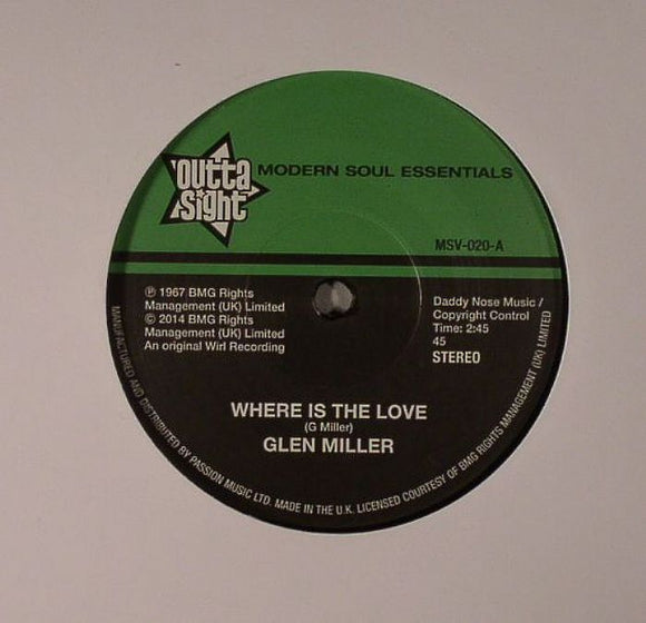 GLEN MILLER - WHERE IS THE LOVE