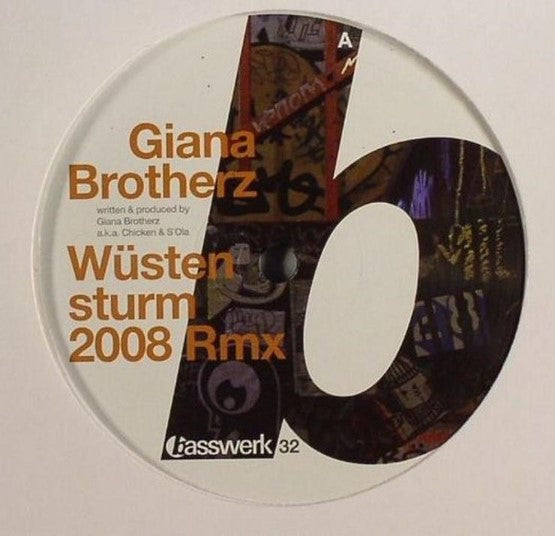 Giana Brotherz/Dementia & Nme Click - Wustensturm 2008 Remix / Always On My Mind
