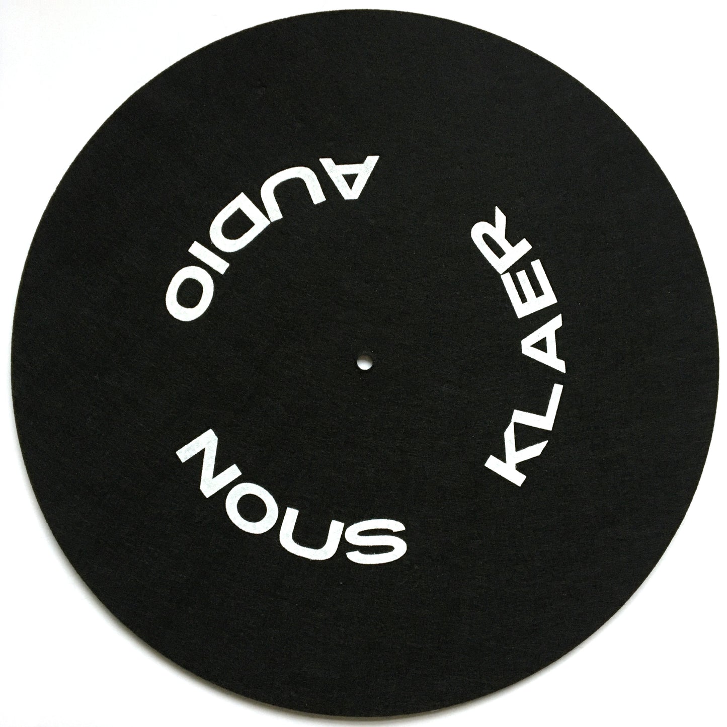 Nous'klaer Audio - Nous'klaer Audio 'Text' Slipmat (Pair)