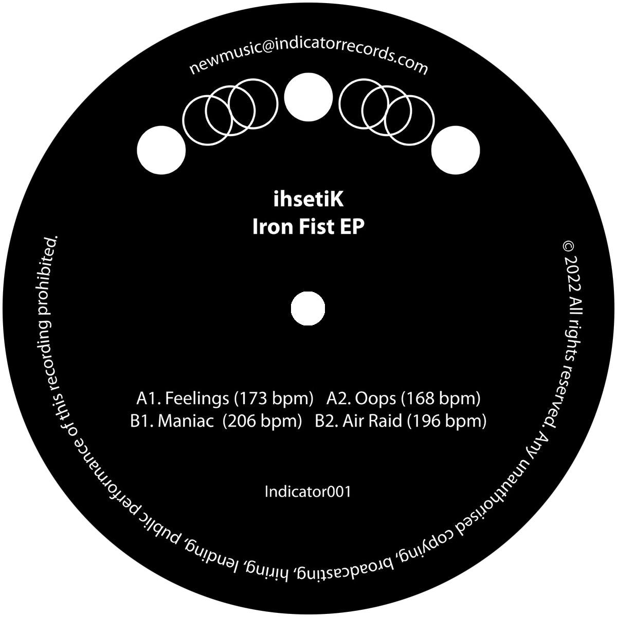 ihsetiK - Iron Fist EP
