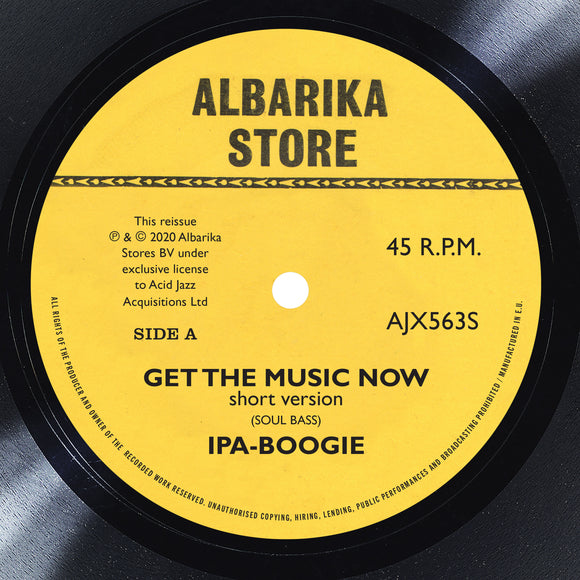 Ipa-Boogie - Get The Music Now / Africa